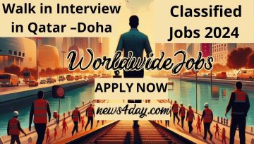 Walk in Interview in Qatar Classified Jobs 2024