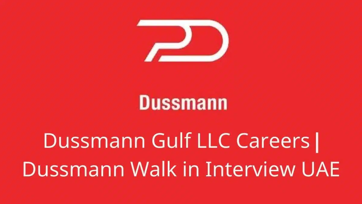 Dussmann Gulf LLC Careers | Dussmann Walk in Interview UAE