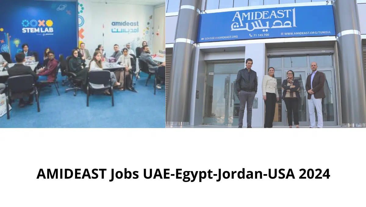 AMIDEAST Jobs UAE-Egypt-Jordan-USA 2024